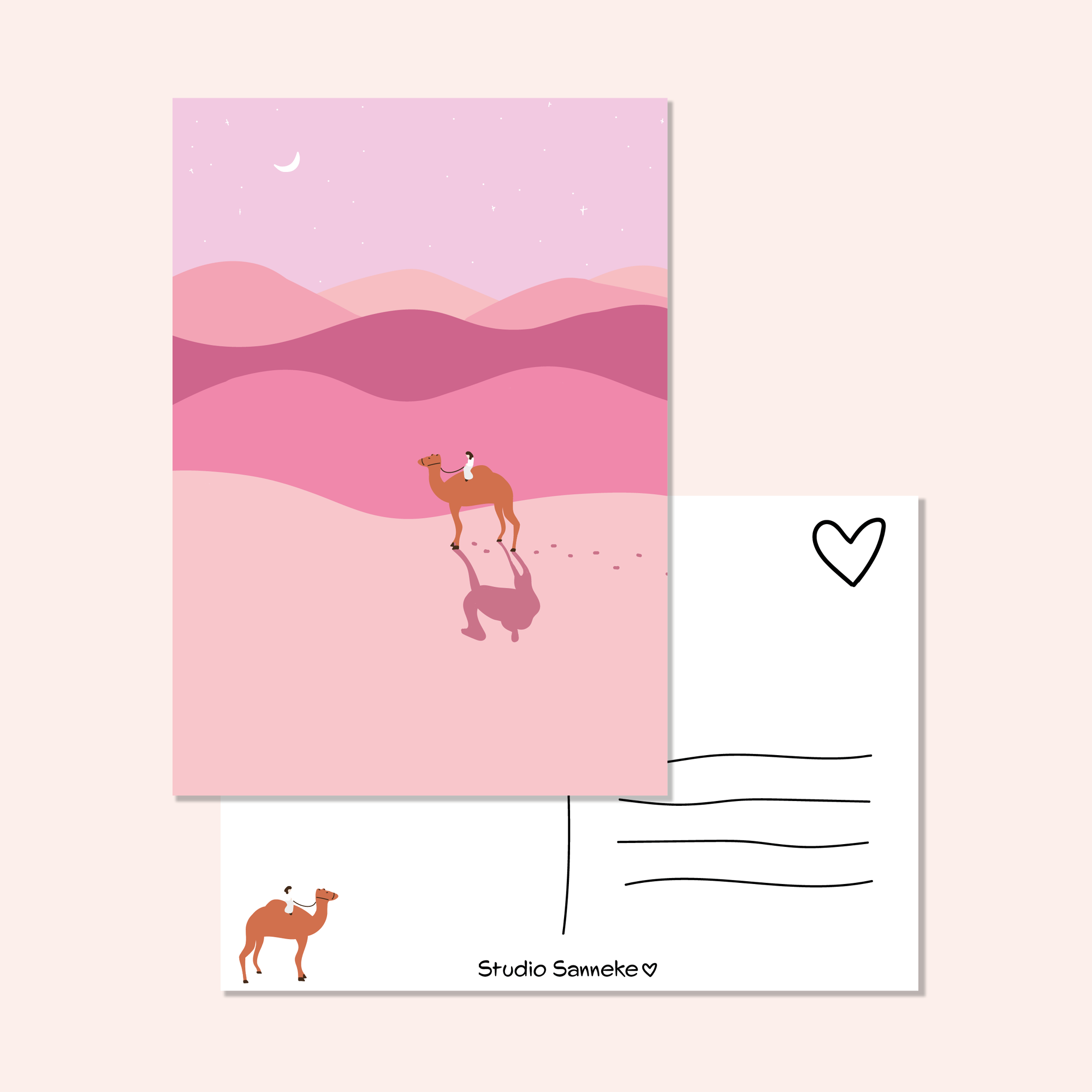 pink desert